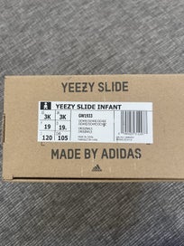 Listing 5 of 10 for adidas Toddler Yeezy Slide Infant GW1933 Ochre