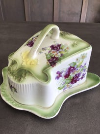 Listing 2 of 4 for Antique Butter or Cheese Dish