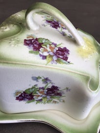 Listing 3 of 4 for Antique Butter or Cheese Dish