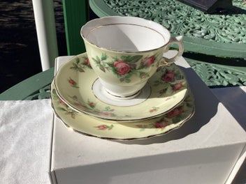 Listing 2 of 9 for Vintage Colclough bone China trio