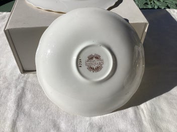 Listing 5 of 9 for Vintage Colclough bone China trio