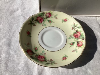 Listing 6 of 9 for Vintage Colclough bone China trio