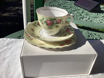 Listing 1 of 9 for Vintage Colclough bone China trio