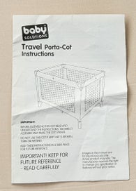 Listing 5 of 5 for Baby travel porta-cot