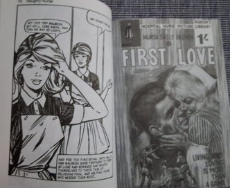 Listing 7 of 16 for HOSPITAL NURSE PICTURE LIBRARY 6 OF BEST 1960s NURSE ROMANCE COMICS PUB 2008