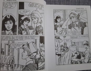 Listing 6 of 16 for HOSPITAL NURSE PICTURE LIBRARY 6 OF BEST 1960s NURSE ROMANCE COMICS PUB 2008