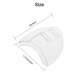 Listing 6 of 6 for 1pair Slip On Clear Side Shields for Safety Glasses, Eye Glasses Side Shields