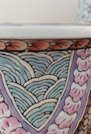 Listing 2 of 9 for EXOTIC and UNUSUAL PORCELAIN PLANT-POT *SIGNED/STAMPED on BASE