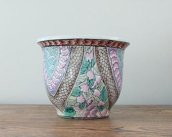 Listing 3 of 9 for EXOTIC and UNUSUAL PORCELAIN PLANT-POT *SIGNED/STAMPED on BASE