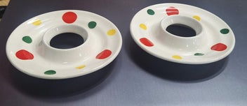 Listing 1 of 5 for <<< VINTAGE " OLD FOLEY - STAFFORDSHIRE ENGLAND" (2) EGG CUPS >>>