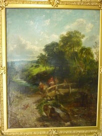 Listing 9 of 9 for 18/19th CENT MAGNIFICENT LARGE ENGLISH OIL