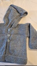 Listing 2 of 3 for Handknitted Woollen Baby Jacket - 12-18 months