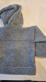 Listing 3 of 3 for Handknitted Woollen Baby Jacket - 12-18 months