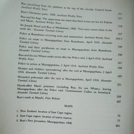 Listing 6 of 20 for 'RUA (Kenana) AND THE MAORI MILLENIUM- (Maungapohatu)- Webster- 1979- 1st.- 328p