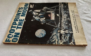 Listing 2 of 4 for ‘Footprints on the Moon’ Souvenir Booklet from 1969