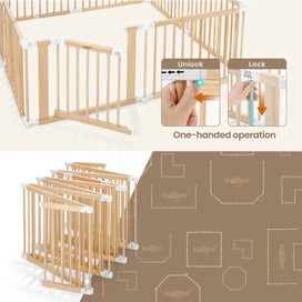 Listing 2 of 4 for Playpen Solid Timber As New