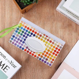 Listing 4 of 5 for Portable Refillable Wipe Holder,Baby Wipes Container,Reusable Wipes Case