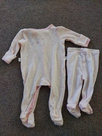 Listing 2 of 3 for Newborn 100% Wool Onesie & Pants x 2