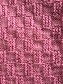 Listing 4 of 4 for Hand Knitted Bassinet / Baby Blanket