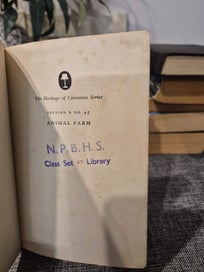Listing 2 of 5 for Animal Farm - George Orwell- 1962- Vintage Hardcover