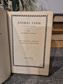 Listing 3 of 5 for Animal Farm - George Orwell- 1962- Vintage Hardcover