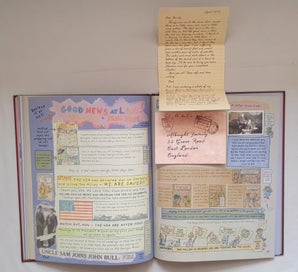 Listing 8 of 10 for Marcia Williams: ARCHIE'S WAR, My Scrapbook of WWI (c 2007, hbk)
