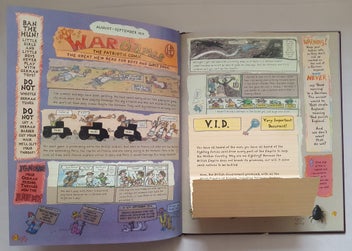 Listing 5 of 10 for Marcia Williams: ARCHIE'S WAR, My Scrapbook of WWI (c 2007, hbk)