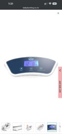 Listing 3 of 5 for Aqua scale bath tub with scale for baby weight and temperature