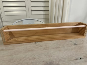 Listing 5 of 6 for Book ledge shelves (x2)