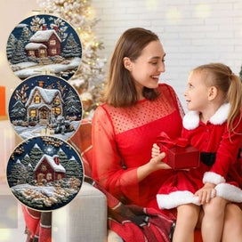 Listing 3 of 4 for 1Pcs Christmas Embroidery Kit for Adult Beginners, Embroidery Stitch Practice