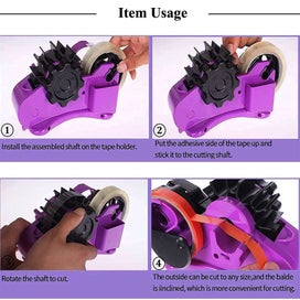 Listing 2 of 4 for Multi-Roll Heat Tape Dispenser Sublimation, Best Cut Heat Resistant Thermal T