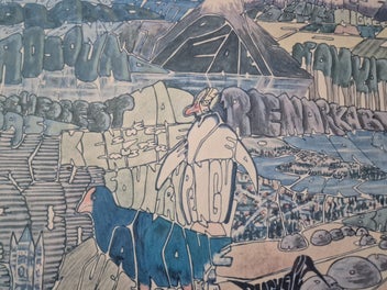 Listing 4 of 6 for Cecilia Russell Lost for words in the south signed print