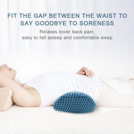 Listing 4 of 6 for Lumbar Support Pillow, Memory Foam Lumbar Pillow That Can Relieve Low Back Pa