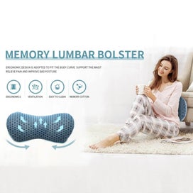 Listing 5 of 6 for Lumbar Support Pillow, Memory Foam Lumbar Pillow That Can Relieve Low Back Pa