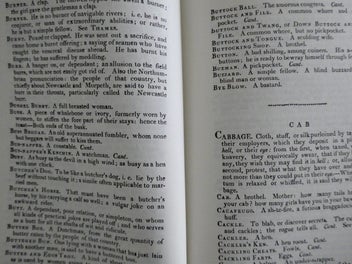 Listing 4 of 6 for 1811 Dictionary of the Vulgar Tongue