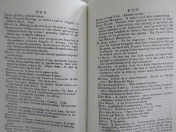 Listing 5 of 6 for 1811 Dictionary of the Vulgar Tongue