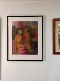 Listing 2 of 14 for 2 x John Anthony Paintings - Symbolic & Dreamy Atmospheres