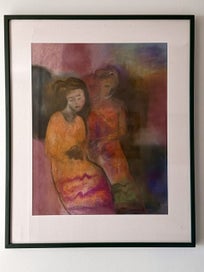 Listing 3 of 14 for 2 x John Anthony Paintings - Symbolic & Dreamy Atmospheres