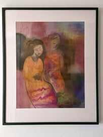 Listing 5 of 14 for 2 x John Anthony Paintings - Symbolic & Dreamy Atmospheres