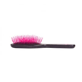 Listing 2 of 4 for Big Oval Ash Wood Salone Professional Detangler Brush with Nylon Bristles - Tek