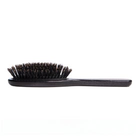 Listing 2 of 3 for Big Oval Ash Wood Black Salone Professional Brush with Boar Bristles - Tek