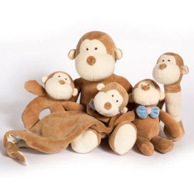 Listing 4 of 4 for Monkey Lovie Blanket - MiYim