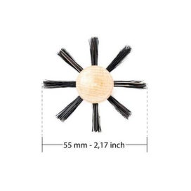 Listing 2 of 2 for Beech Wood Round Roll Brush - Tek