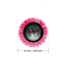 Listing 2 of 2 for Ceramik Antibacteric OXY Professional Round Brush - Natural - Tek