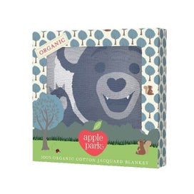 Listing 2 of 2 for Cubby Jacquard Muslin Blanket - Apple Park