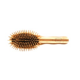Listing 5 of 5 for Small Oval Bamboo Hairbrush - The Green Brush - Bass Brushes