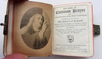 Listing 6 of 8 for ANTIQUE VICTORIAN MINIATURE "BOOK OF COMMON PRAYER" - OXFORD UNIVERSITY PRESS