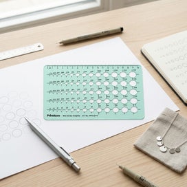 Listing 6 of 7 for Printtoo Reusable Mini Circle Template Drawing Stencil with 70 Multi-Circles