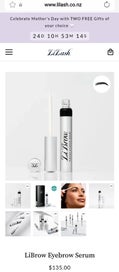 Listing 5 of 5 for LiBrow Eyebrow serum- NEW