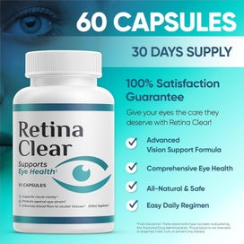 Listing 5 of 9 for Retina Clear Vision Support Supplement